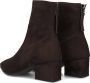 Unisa Jake Enkellaarsjes Enkelboots met rits Dames Bruin - Thumbnail 5
