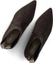 Unisa Jake Enkellaarsjes Enkelboots met rits Dames Bruin - Thumbnail 6