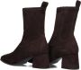 UNISA Enkellaarsjes Dames Langley Maat: 37 Materiaal: Textiel Kleur: Bruin - Thumbnail 5