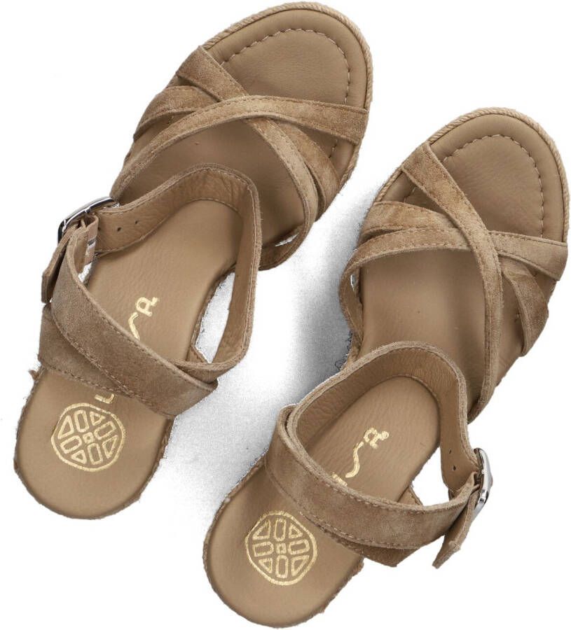UNISA Bruine Sandalen Munjal