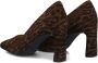 UNISA Pumps Dames Waba Maat: 35 Materiaal: Suède Kleur: Bruin - Thumbnail 5