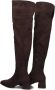 Unisa Bruine Overknee Laarzen Lavid Stijl - Thumbnail 4