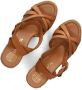 UNISA Dames Munjal Maat: 37 Materiaal: Leer Kleur: Cognac - Thumbnail 5
