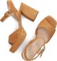 Bruin Tinten Odran Sandalen Dames Bruin - Thumbnail 5