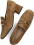 Unisa Losie Loafers Instappers Dames Camel - Thumbnail 5