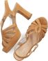 Bruin Tinten Orvin Sandalen Dames Camel - Thumbnail 5