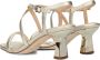 Unisa Mancil Sandalen Dames Goud - Thumbnail 4