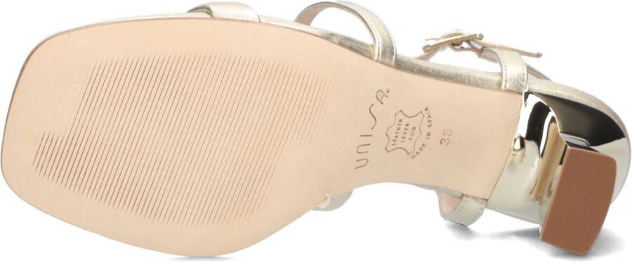 Unisa Gouden Sandalen Mancil