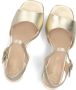 Unisa Gouden elegante sandalen met blokhak Yellow Dames - Thumbnail 7