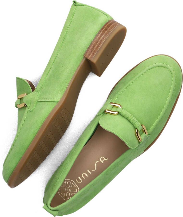 UNISA Groene Loafers Daneri