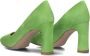 Unisa Waba Pumps High Heels Schoenen Hoge Hak Dames Groen - Thumbnail 4