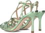 UNISA Sandalen Dames Yulen Maat: 40 Materiaal: Leer Kleur: Groen - Thumbnail 3