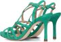 Unisa Yulen Sandalen Dames Groen - Thumbnail 3