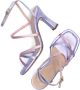 Metallica Metallic Sissi Sandalen Dames Paars - Thumbnail 5