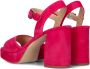 Bruin Tinten Strappy Sandals Odran Sandalen Dames Roze - Thumbnail 4