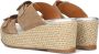 UNISA Slippers Dames Kiomi Maat: 38 Kleur: Taupe - Thumbnail 4