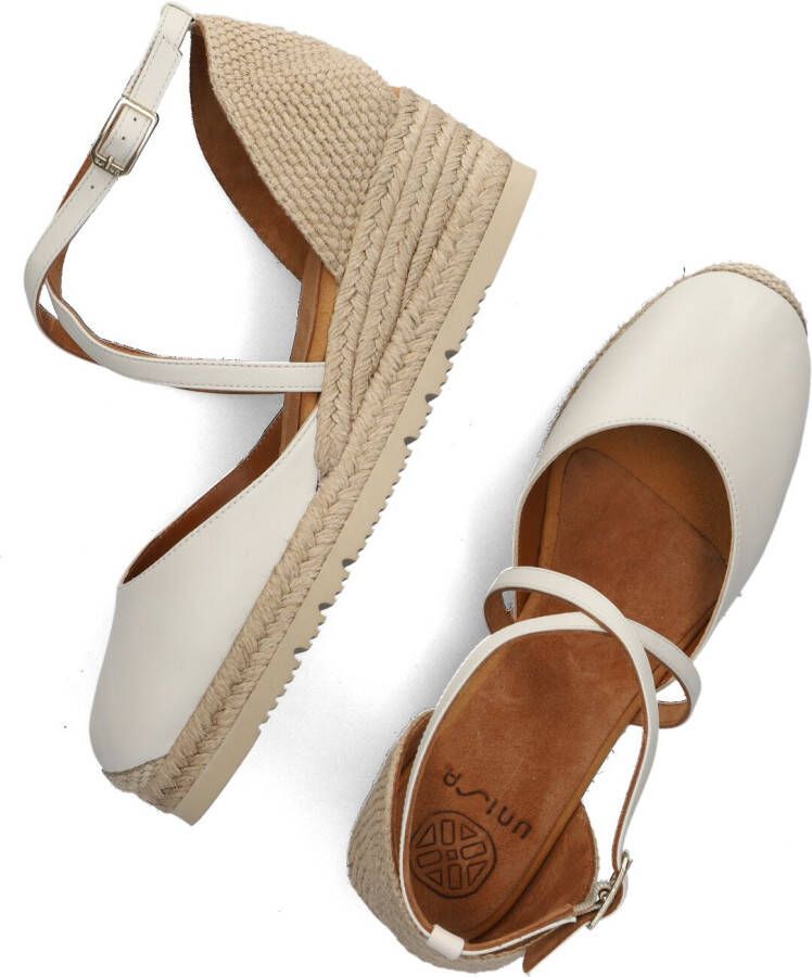 UNISA Witte Espadrilles Caude