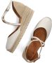 Unisa Caude Espadrilles Zomer Schoenen Dames Wit - Thumbnail 5