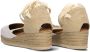 UNISA Espadrilles Dames Chaplin Maat: 38 Materiaal: Leer Kleur: Wit - Thumbnail 5