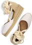 UNISA Espadrilles Dames Chaplin Maat: 38 Materiaal: Leer Kleur: Wit - Thumbnail 6