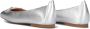 UNISA Ballerina Dames Basmi Maat: 36 Materiaal: Leer Kleur: Zilver - Thumbnail 5
