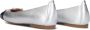 UNISA Ballerina Dames Belle Maat: 38 Materiaal: Leer Kleur: Zilver - Thumbnail 5