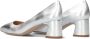 UNISA Pumps Dames Lesat Maat: 38 5 Materiaal: Leer Kleur: Zilver - Thumbnail 4