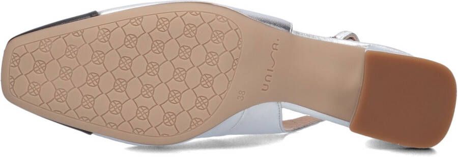 UNISA Zilveren Slingbacks Lumis