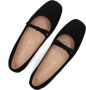 UNISA Ballerina Dames Betar Maat: 39 Materiaal: Suède Kleur: Zwart - Thumbnail 7