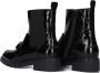 UNISA Enkelboots Dames Erne Maat: 39 Materiaal: Lakleer Kleur: Zwart - Thumbnail 4