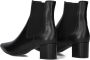 UNISA Enkellaarsjes Dames Juri Maat: 40 Materiaal: Leer Kleur: Zwart - Thumbnail 5