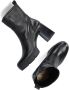 Unisa Kinton Enkellaarsjes Enkelboots Dames Zwart - Thumbnail 5