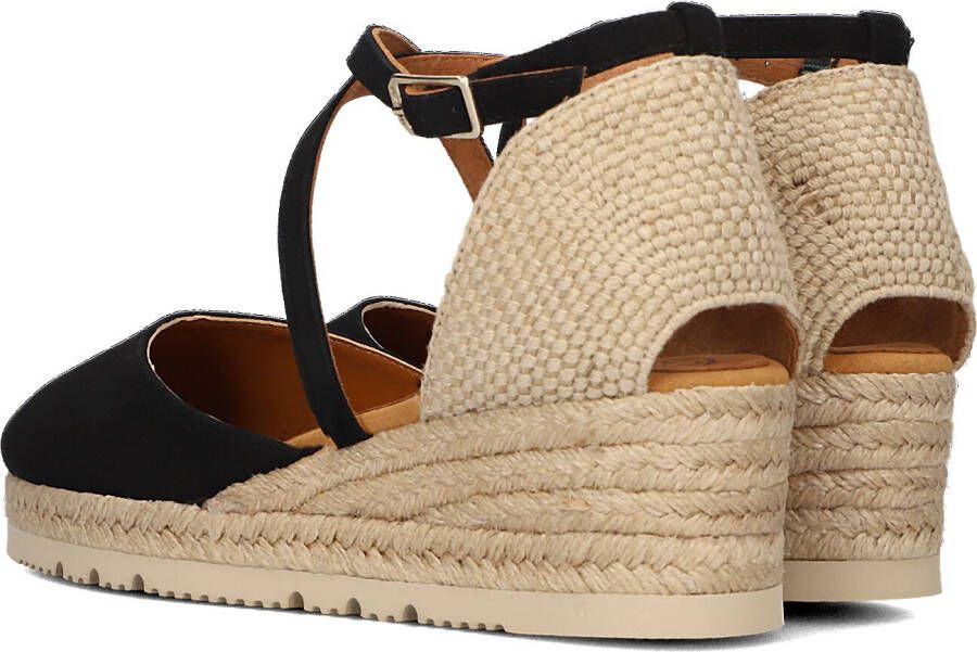 UNISA Zwarte Espadrilles Caude