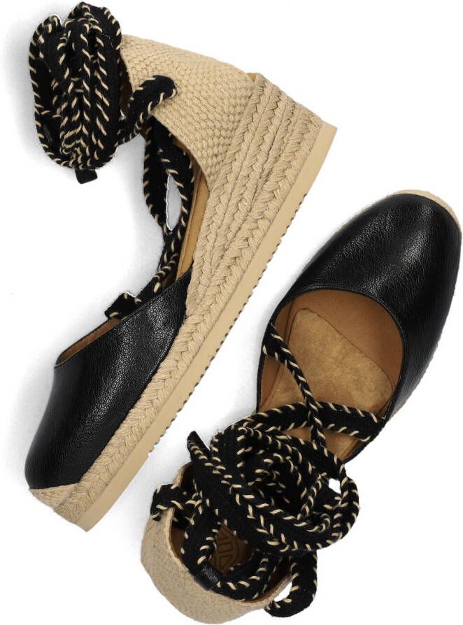 UNISA Zwarte Espadrilles Chaplin