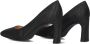 UNISA Pumps Dames Waba Maat: 37 5 Materiaal: Textiel Kleur: Zwart - Thumbnail 4