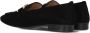 Unisa Baxter Loafers Instappers Dames Zwart - Thumbnail 4