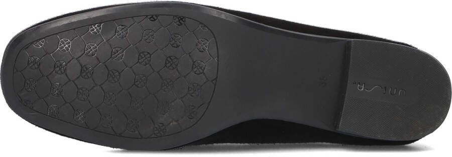 UNISA Zwarte Loafers Baxter