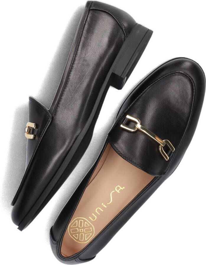 UNISA Zwarte Loafers Daimiel