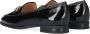 Unisa Daimiel Loafers Instappers Dames Zwart - Thumbnail 4