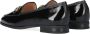 Unisa Zwarte Loafer Daimiel met Trendy Accenten Black Dames - Thumbnail 5