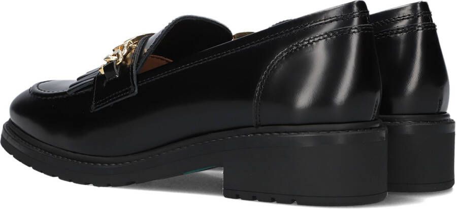 UNISA Zwarte Loafers Elma