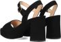 UNISA Sandalen Dames Odran Maat: 37 Materiaal: Suède Kleur: Zwart - Thumbnail 3