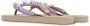 UZURII Beige Teenslippers Marcrame Poodle Doodle - Thumbnail 4