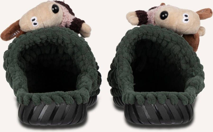 UZURII Groene Pantoffels Cosy Snoopy