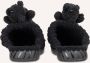 Uzurii Fozzie Bear Pantoffels Sloffen Zwart - Thumbnail 4