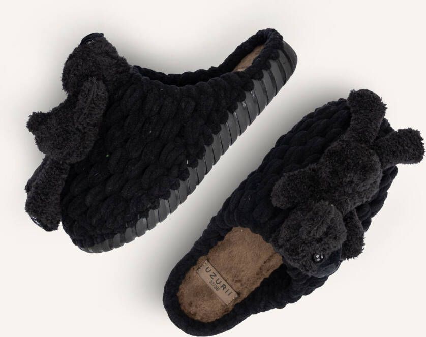 UZURII Zwarte Pantoffels Fozzie Bear