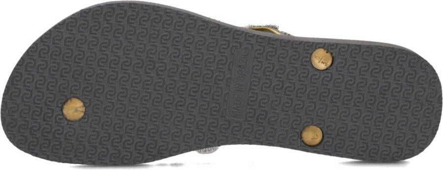 UZURII Zwarte Slippers Chrystal Marilyn