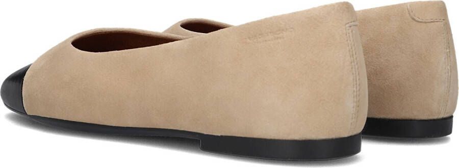 Vagabond Jolin safari black | ballerina van suède Beige Suede Ballerina&apos;s Dames - Foto 6