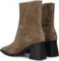 Vagabond Shoemakers Hedda Enkellaarsjes Enkelboots met rits Dames Beige - Thumbnail 5