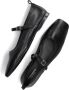 Vagabond Shoemakers Zwarte leren ballerina Delia Black Dames - Thumbnail 7